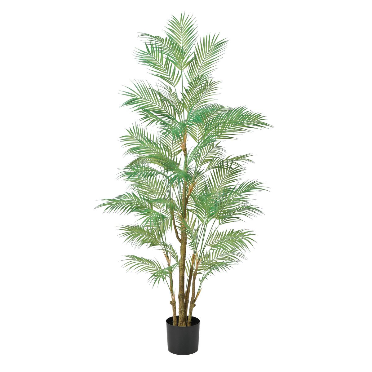 【直送】【人工観葉植物】アスカ/パーム(ポット付)/A-50969-51A ※返品キャンセル不可【01】 造花（アー..