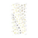ツメキラ/さくら5 ゴールド/SG-SKR-502【08】 手芸用品 クラフト 手作り 材料 ネイルアート向け資材