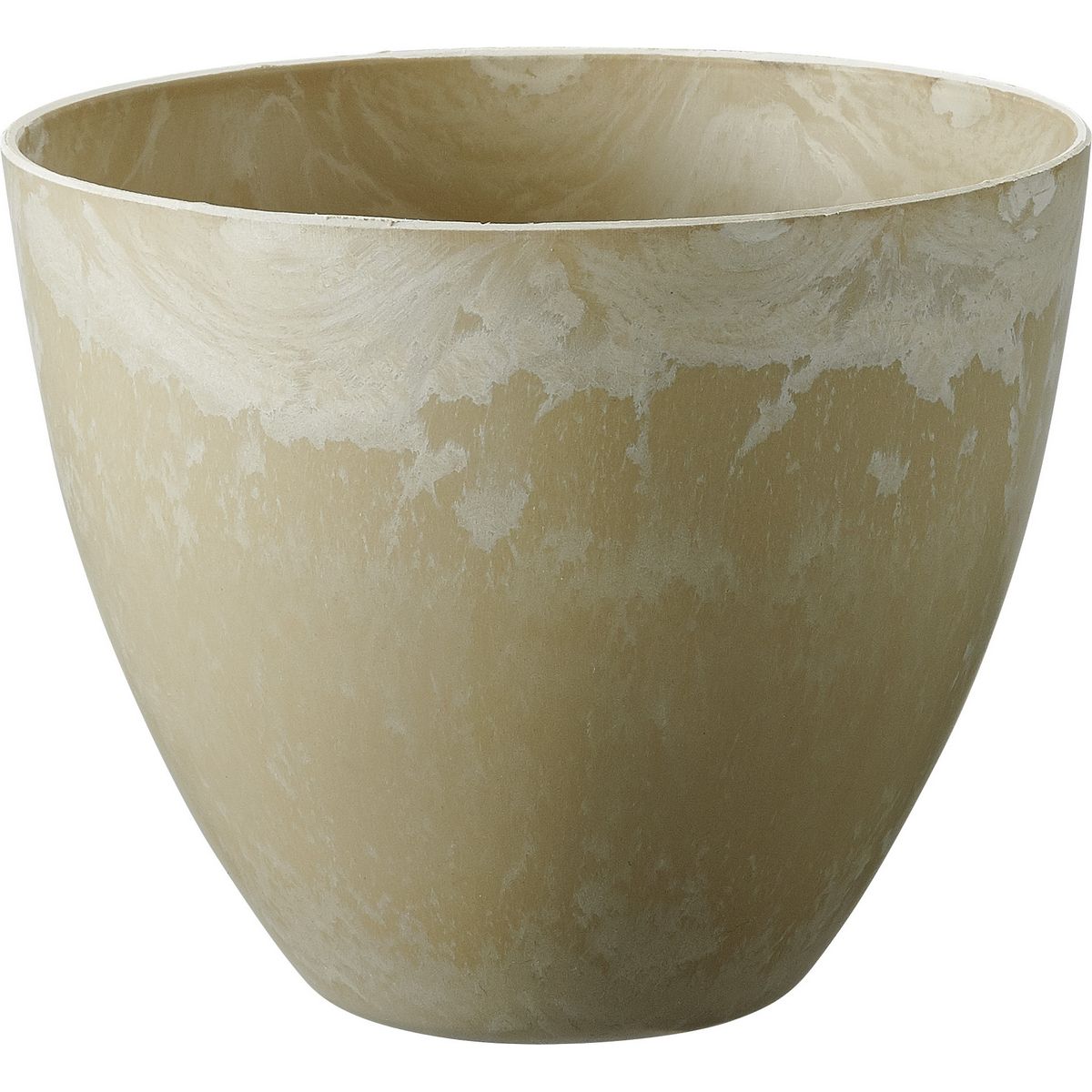 松村工芸/レシクラポットM MOI−638 ベージュ/134-638-14【01】 花器、リース 花器・花瓶 プラスチック・アクリル花器