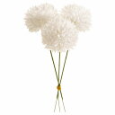 【造花】MAGIQ東京堂/ピンポンマムピック 3本 #1 WHITE/FM002927-001【01】 造花(アーティフィシャルフラワー) 造花 花材「か行」 キク(菊)・ピンポンマム