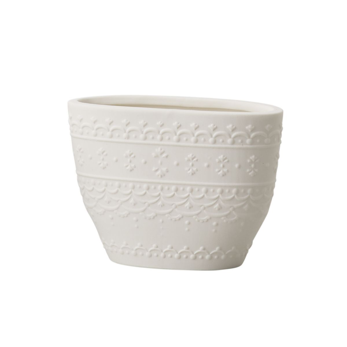 クレイ/pur（ピュール） MATT WHITE/240-268-101【01】【取寄】[2個] 花器、リース 花器・花瓶 陶器花器