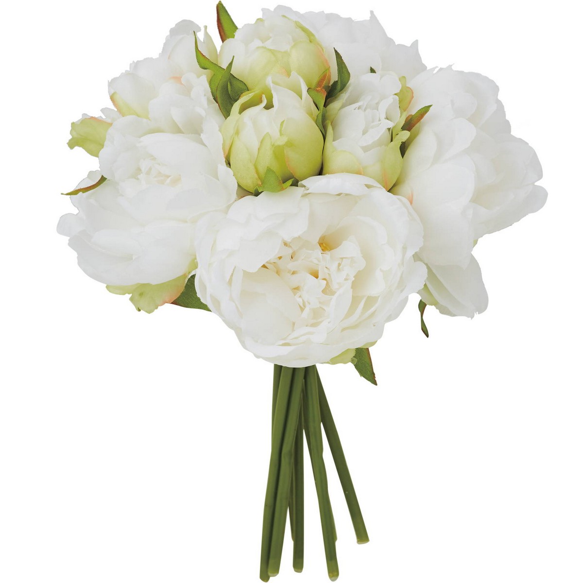 YDM/ピオニーブーケ W/FB -2563-W 造花（アーティフィシャルフラワー） 造花 花材「さ行」 シャクヤク（芍薬）・ボタン（牡丹）・ピオニー
