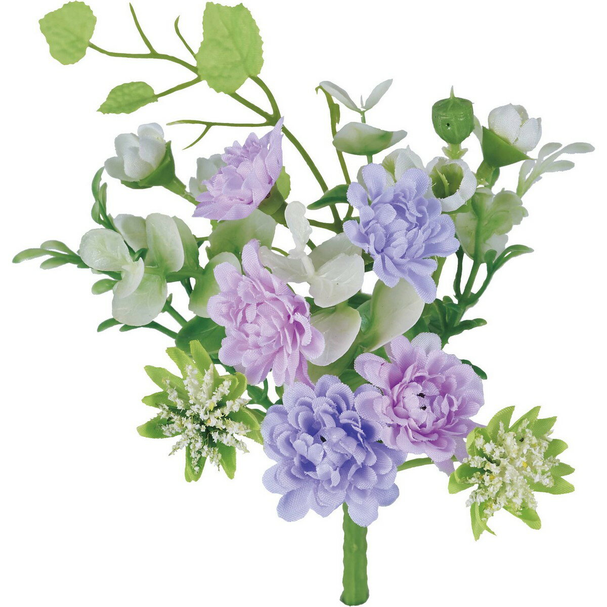 YDM/ミニフラワーブッシュ LAV/FB -2567-LAV 造花（アーティフィシャルフラワー） 造花 花材「ま行」 その他「ま行」造花花材