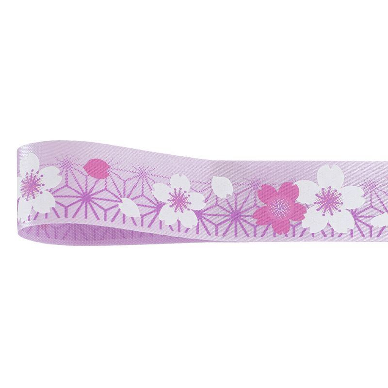 青山リボン/サクラボカシ 18X25 ＃37/1687-37【01】 リボン デザインリボン 和風デザインリボン