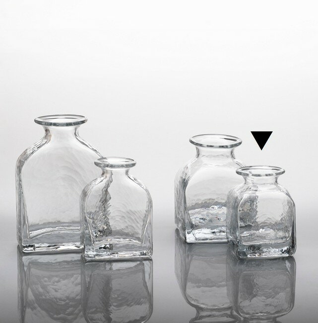 ボブクラフト/角ビン S/800-4【01】【取寄】 花器 リース 花器・花瓶 ガラス花器