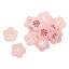 梅木製パーツ JA37632/#1−PK モモ 12コ/25-3028-2【01】【取寄】花資材・道具 アクセサリー 和風アクセサリー 手作り 材料