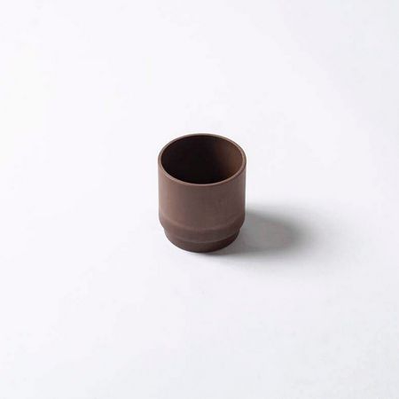 HOSHINO/花器ST−100CH（チョコ）/343726【07】[6個] 花器、リース 花器・花瓶 プラスチック・アクリル..