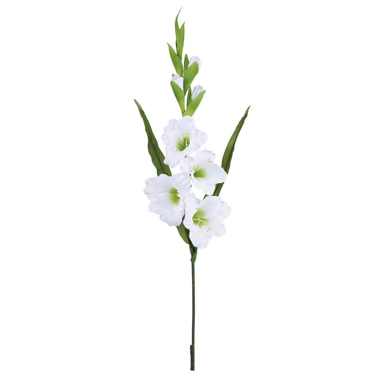 【造花】YDM/サテングラジオラス ホワイト/FA -7316-W【01】 造花（アーティフィシャルフラワー） 造花..