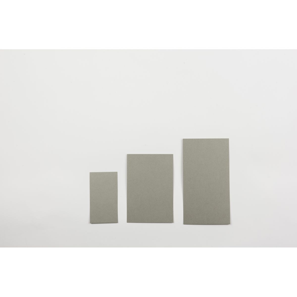 HOSHINO/ベーシックカード M（50入）NO.12 （グレー） 100x185/323092【07】 ラッピング用品 、梱包資..