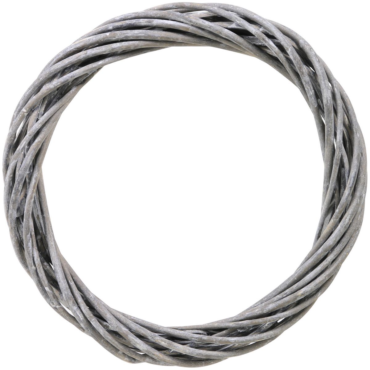 SG Wonder zone/ウイローリース　グレー25cm　/132-305001-7【07】[5ケ] 花器、リース リース土台(ベー..