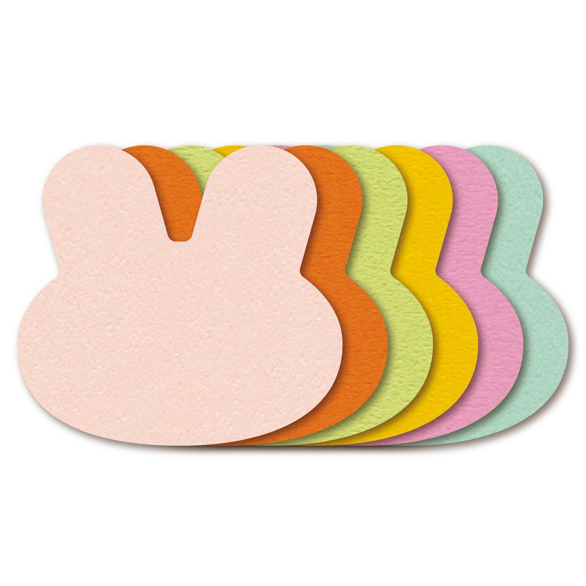 ササガワ/ぷちカード ウサギ 大 12枚/16-7132【01】[5冊] ラッピング用品 、梱包資材 メッセージカード..