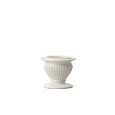 クレイ/KOU-TEN 8.5φ7.5H WHITE/159-510-100【01】 花器、リース 花器・花瓶 陶器花器
