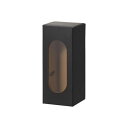 クレイ/cardboard box 8.5□21H BLACK/960-509-800【01】 ラッピング用品 、梱包資材 ラッピング箱・ギフトボックス クリア...