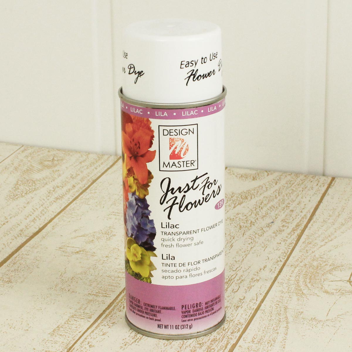 オアシス/Just for flowers(カラースプレー)　ライラック 400ml/139【01】【取寄】 花資材・フローリスト道具 デコレーションパーツ・素材 グリッター、カラースプレー