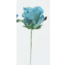 【造花】アスカ/アリスローズピック ライトブルー/A-31450-19【01】【取寄】 造花（アーティフィシャルフラワー） 造花 花材「は行」 バラ
