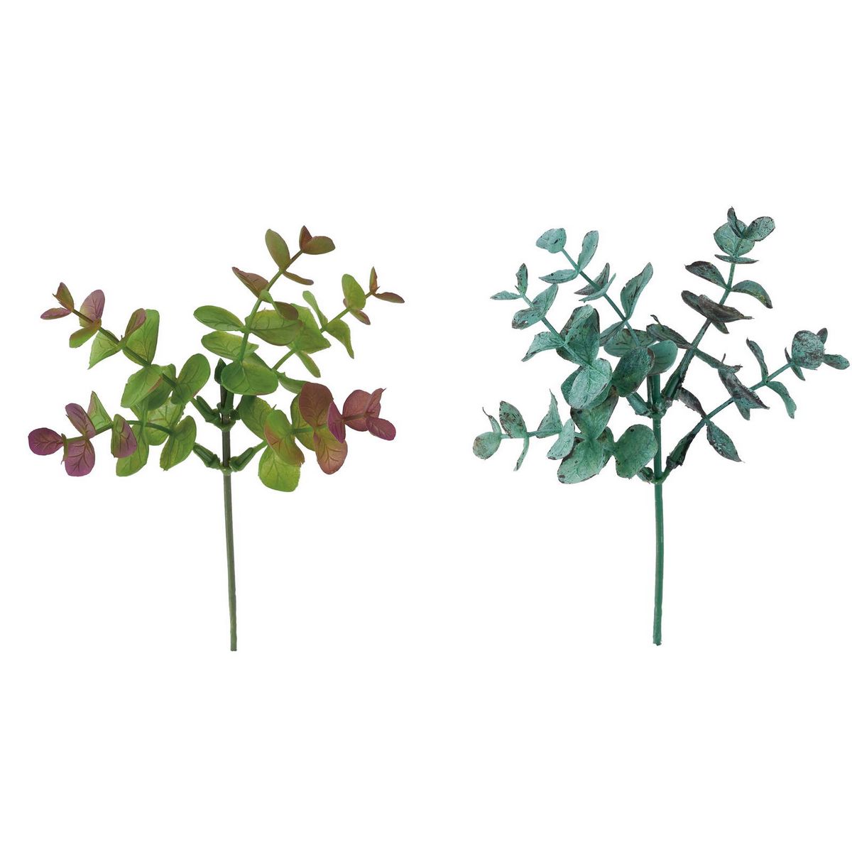 YDM/テーブルフラワーユーカリ アソート ※2種類のいずれか1つ。お選びいただけません。/FG-5143AST 造花（アーティフィシャルフラワー） 造花葉物、フェイクグリーン ユーカリ