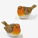 丸和貿易/チアフルフレンズ ことりのルチル&クォーツ S/2/100373701【07】 ガーデニング・園芸用品 ガーデニング雑貨・オーナメント 置物・オーナメント