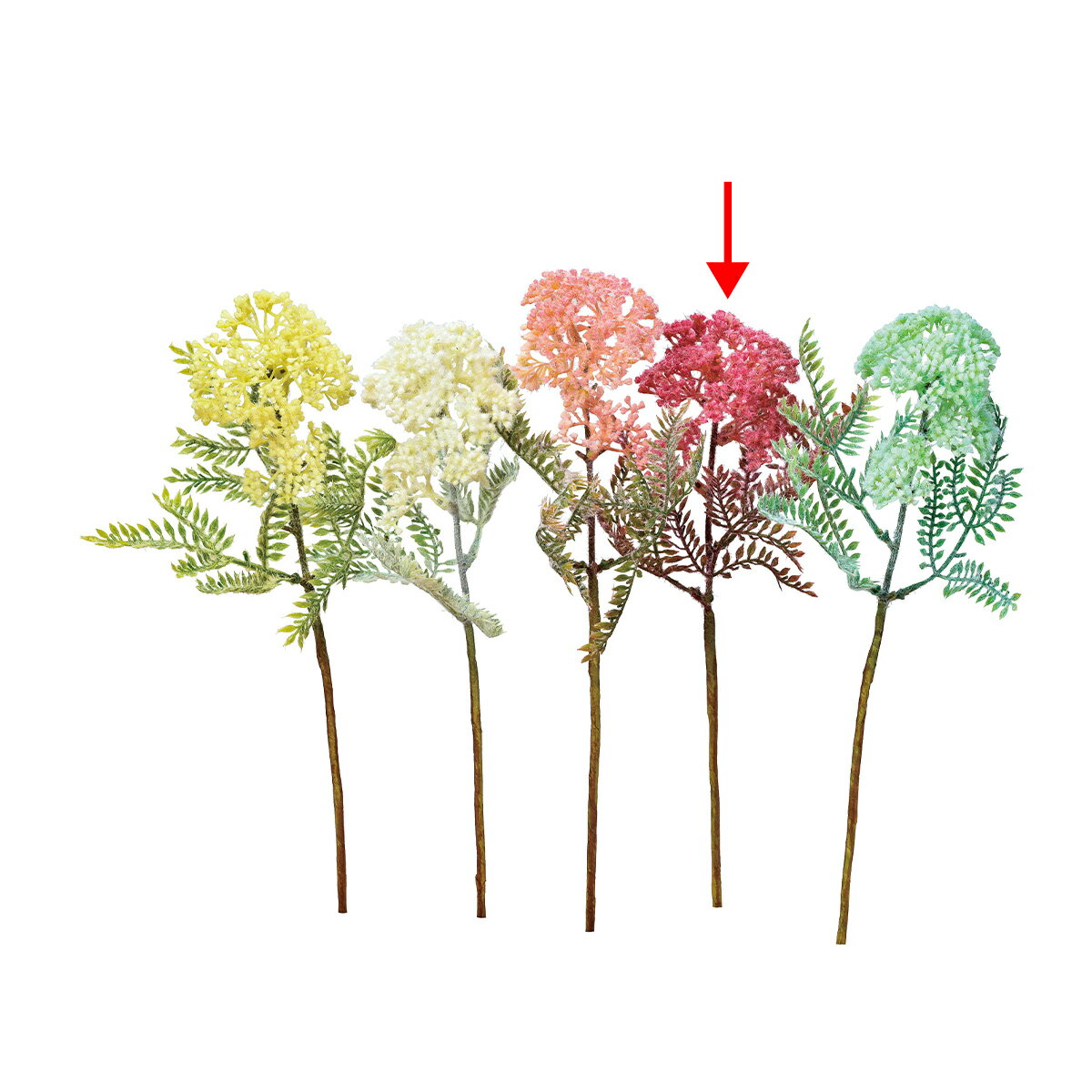 【造花】アスカ/ノコギリソウ フッシャ/A-34135-26【01】 造花（アーティフィシャルフラワー） 造花 花..