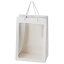 松野ホビー/窓付きペーパーバッグ（トール） ホワイト/F-1-95705【01】【取寄】[6枚] ラッピング用品 、梱包資材 ラッピング袋・プレゼント袋 手提げ紙袋