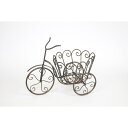 村田屋産業/バイシクルプランター/6356【07】 花器、リース 花かご・フラワーバスケット ワイヤーバスケット