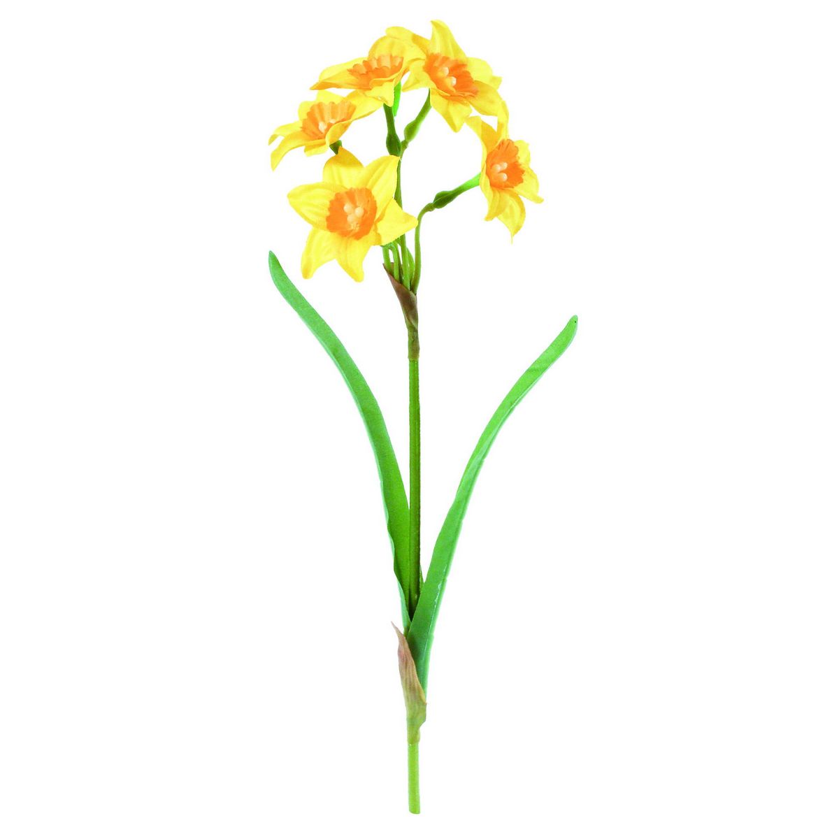 【造花】YDM/スイセンショート イエロー/FS-5387-Y【01】【取寄】 造花（アーティフィシャルフラワー） 造花 花材「さ行」 スイセン（水仙）