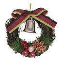 yԁzʂ/Mini Wreath Pink Bell Ornament/Z81-XXW373y07zyz[6P] ԊA[X t[[XEԃ[Xi NX}X[X