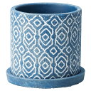 友膳/スペシアルポットLLBL(受皿付)/TD431【01】 ガーデニング・園芸用品 植木鉢・フラワーポット セメント鉢