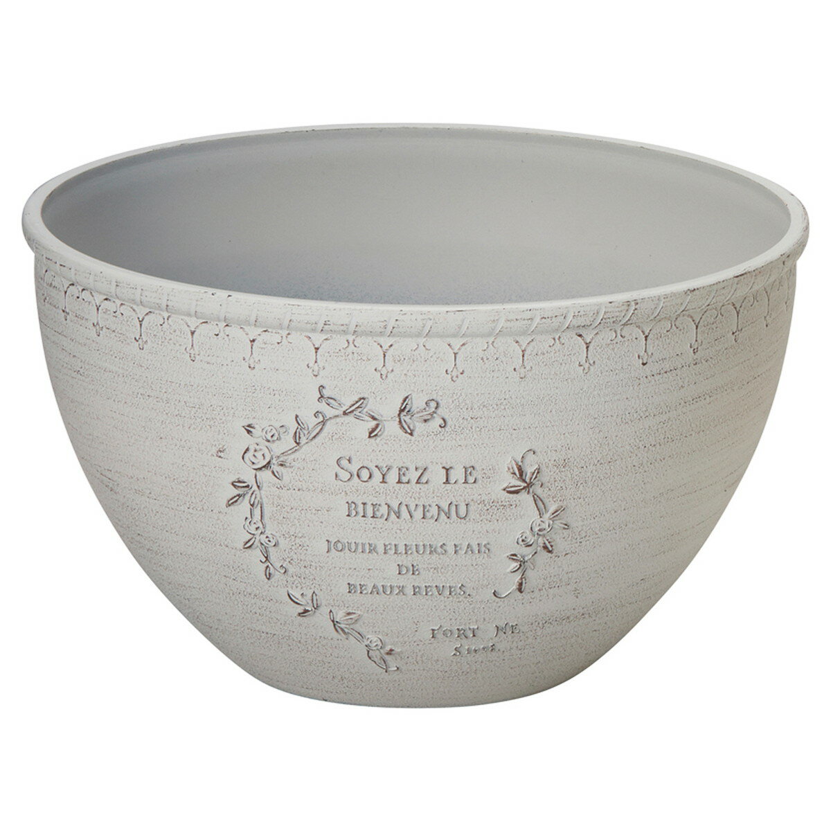 友膳/ローズビアンボウルSW/MS923【01】【取寄】 ガーデニング・園芸用品 植木鉢・フラワーポット 合成樹脂鉢のサムネイル