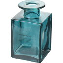 YDM/ガラスボトルキューブ DBL/RGB-845【01】【取寄】 花器、リース 花器・花瓶 一輪挿し・小さい花瓶