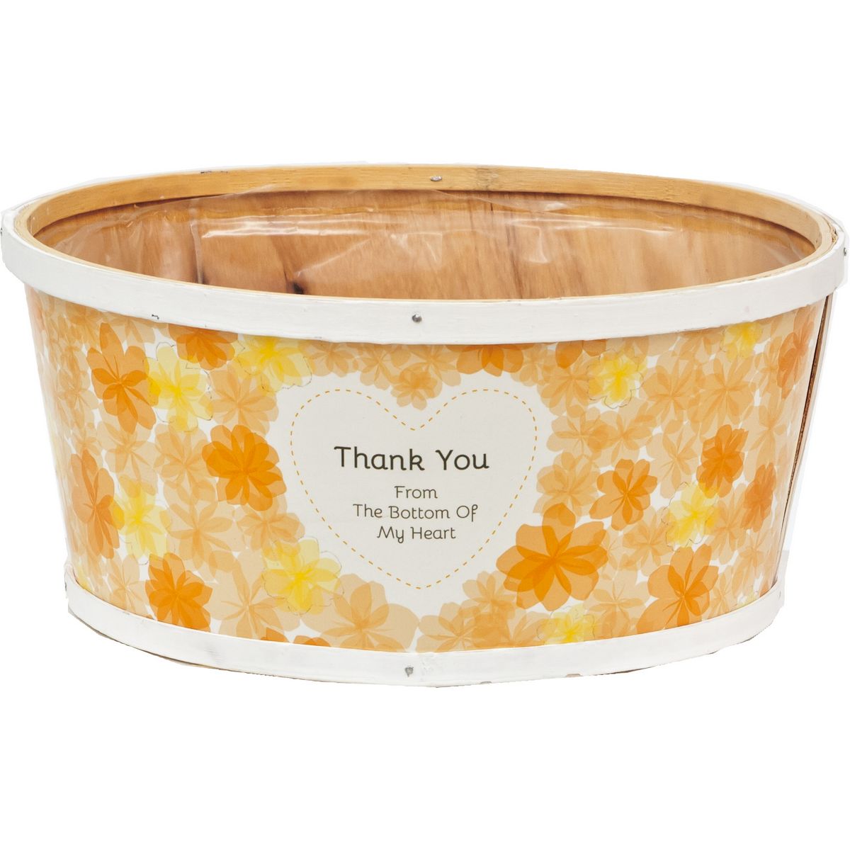 てづくり/ペタル 寄せL オレンジ/63-765【01】[5個] 花器、リース 花器・花瓶 木製花器