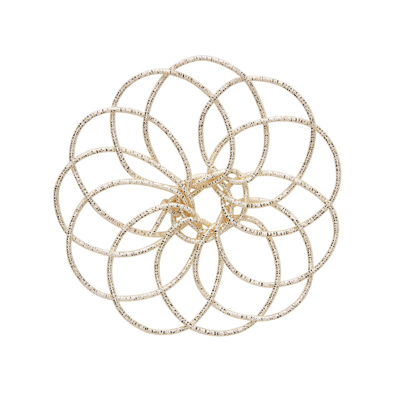 東京堂/水引花紋様 4個 #1 白/MH000550-001【01】 花資材・フローリスト道具 デコレーションパーツ・素材 和風素材・パーツ