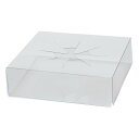 REPE80クリア台紙LL 10枚/UK007140【01】 ラッピング用品 、梱包資材 ラッピング箱・ギフトボックス クリアケース(ボックス)