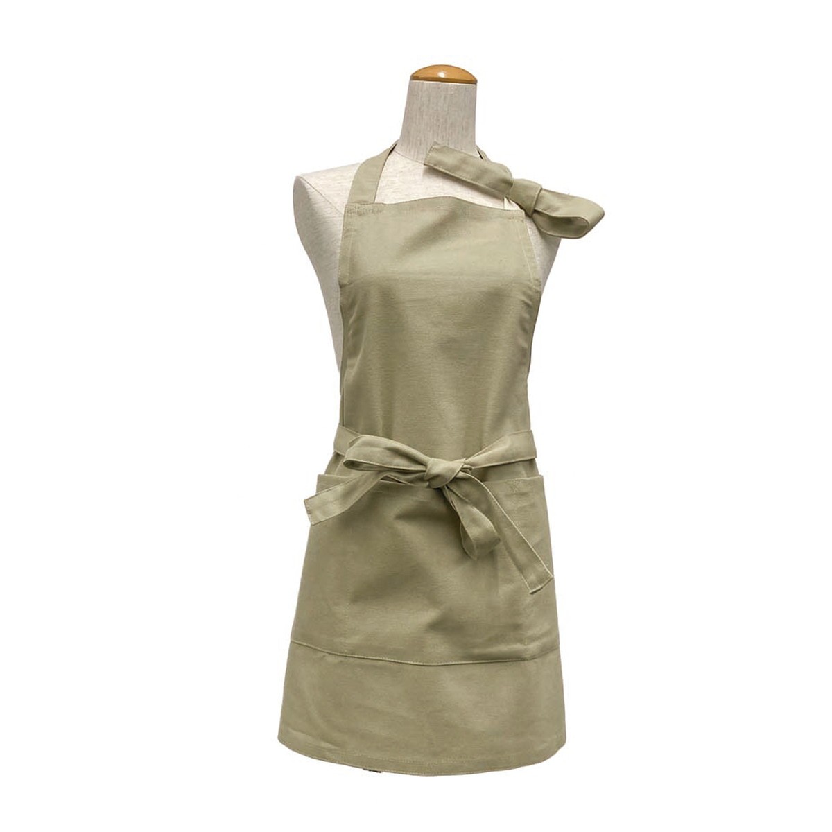 丸和貿易/キッズチェストエプロン グレージュ/400897401【07】 ガーデニング・園芸用品 ファッション ..