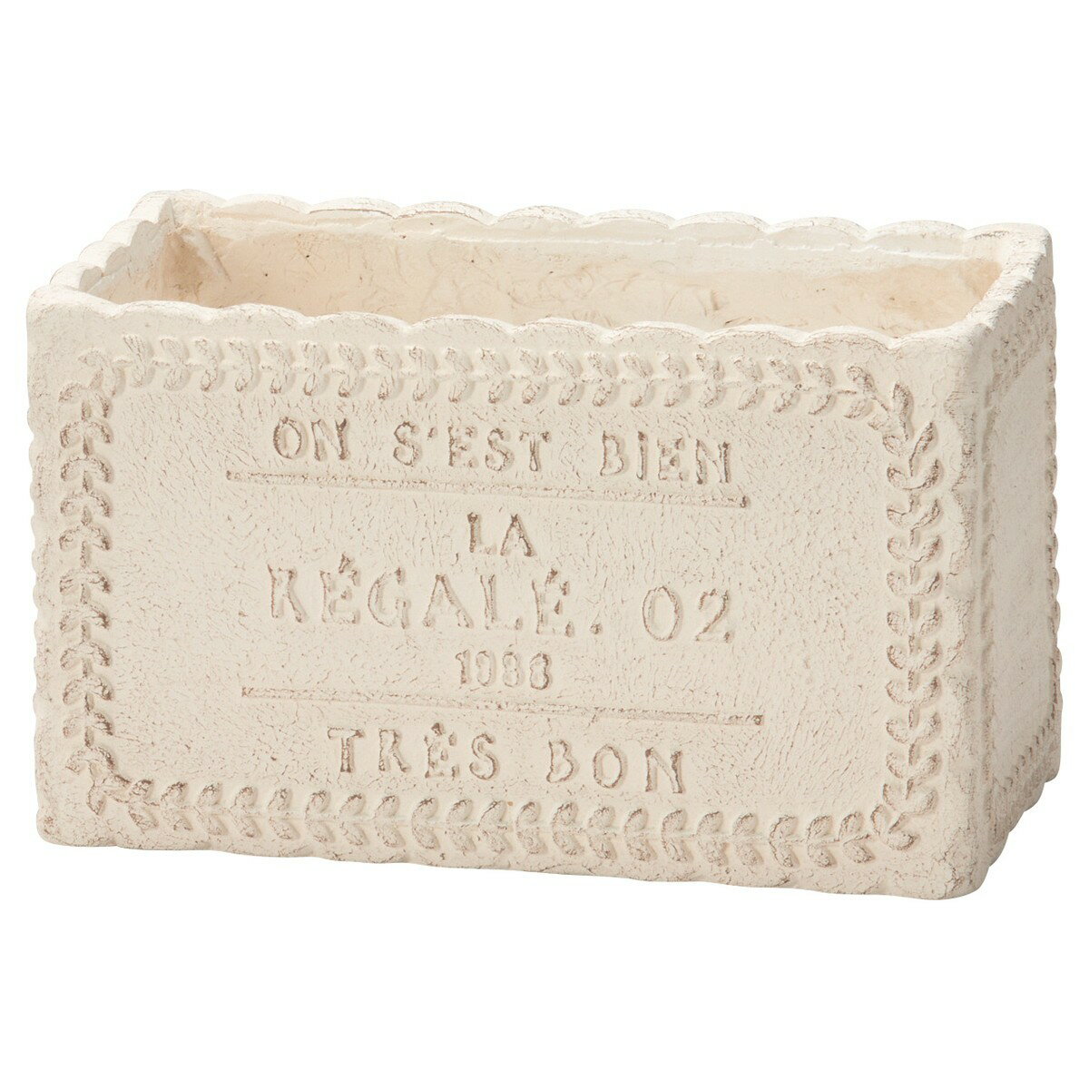 友膳/レガレワイドW/GF4276【01】【取寄】 ガーデニング用品 ポット・鉢 グラスファイバーのサムネイル