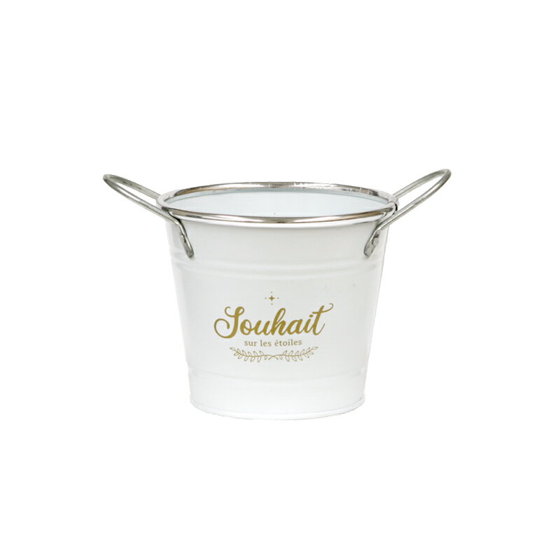 大橋新治商店/31−213 キャラット ホワイト D3．5【01】[10個] 花器、リース 花器・花瓶 ブリキ・アイアン