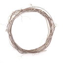 大地農園/ライトリース・サンキライ20cm 5個 ウォッシュホワイト/75242-010【01】 花器、リース リース土台(ベース) つる(天然素材)リース