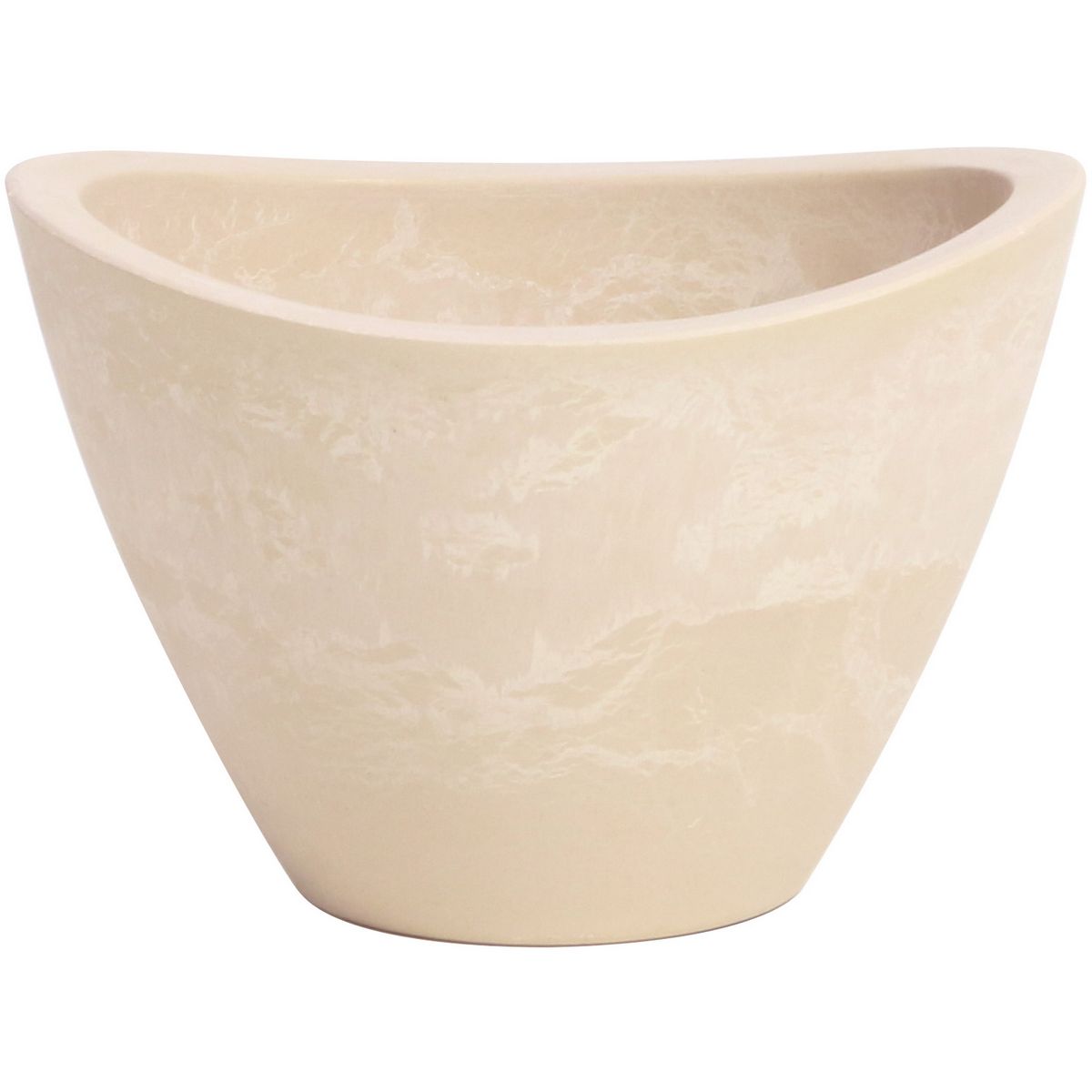 SG Wonder zone/SPエコポット　舟型ミニ　ベージュ　/【07】[6個] 花器、リース 花器・花瓶 プラスチッ..