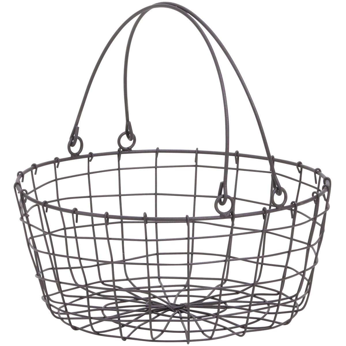 SG Wonder zone/ 559−001【07】 花器、リース 花かご・フラワーバスケット ワイヤーバスケットのサムネイル