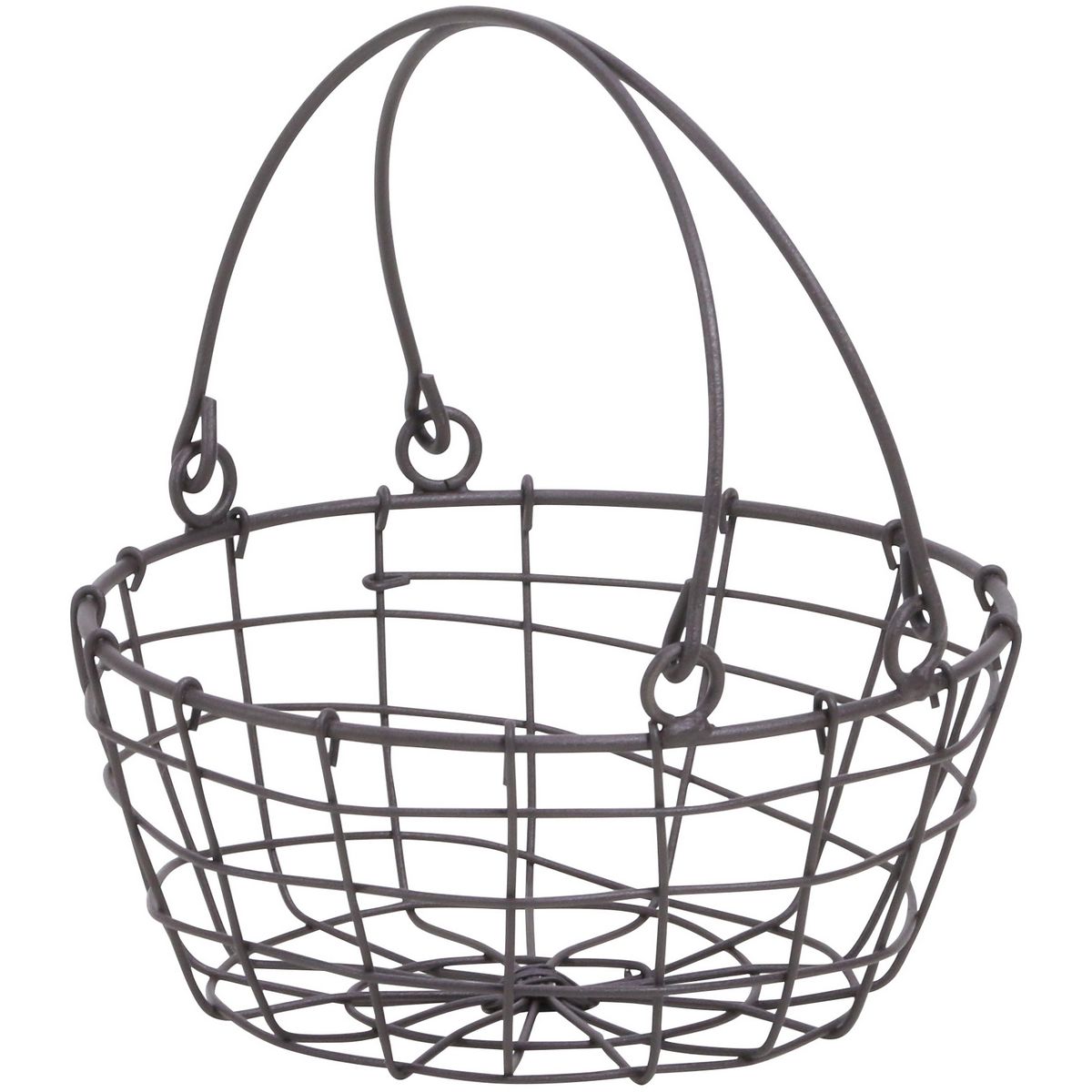 SG Wonder zone/ 559−003【07】 花器、リース 花かご・フラワーバスケット ワイヤーバスケットのサムネイル