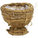 SG Wonder zone/HigezuruVineBasketSeries 635−008A【07】 花器、リース 花かご・フラワーバスケット ...