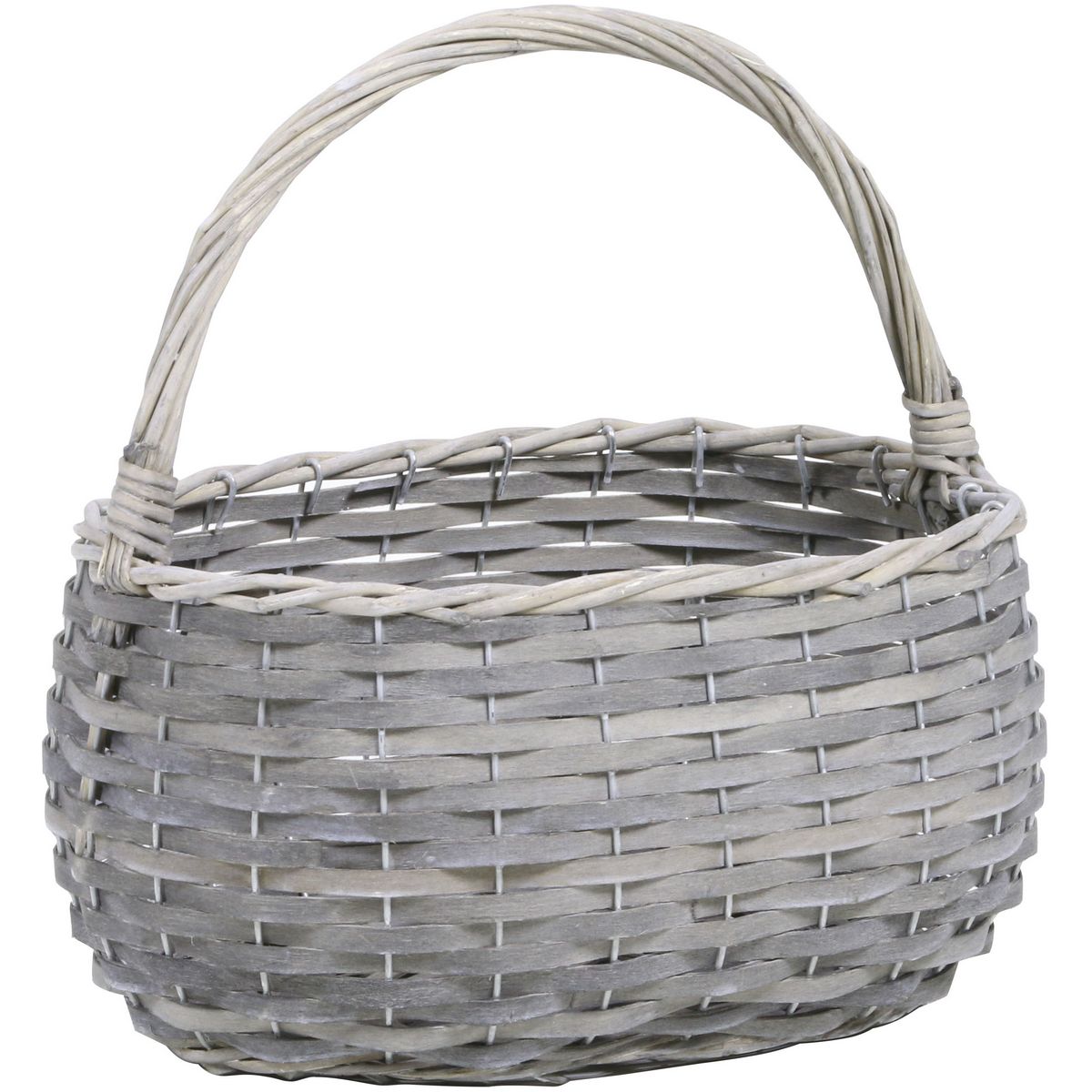 SG Wonder zone/SliceWoodWireBasket 733－021G【01】【取寄】 花器、リース 花かご・フラワーバスケット その他 花かご