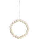 SG Wonder zone/WoodBeadsWreath 15cm 781-002【07】 花器、リース リース土台(ベース) つる(天然素材)リース