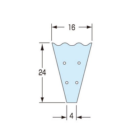 フローラパック 100枚/GF002416【01】 ラッピング用品 、梱包資材 ラッピング袋・プレゼント袋 ギフトパック