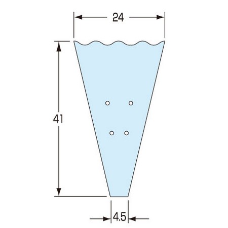 フローラパック 100枚/GF004124【01】 ラッピング用品 、梱包資材 ラッピング袋・プレゼント袋 ギフトパック