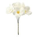 【造花】MAGIQ東京堂/カレンプルメリアピック #37 CREAM クリーム/FM000973-037【01】 造花(アーティフィシャルフラワー) 造花 花材「は行」 プルメリア