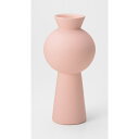 アスカ/セラミックベース ライトピンク/A-10708-13【01】 花器、リース 花器・花瓶 陶器花器
