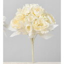 【造花】アスカ/ミックスフラワーブッシュ クリームホワイト/A-34589-11【01】 造花(アーティフィシャルフラワー) 造花 花材「ま行」 その他「ま行」造花花材