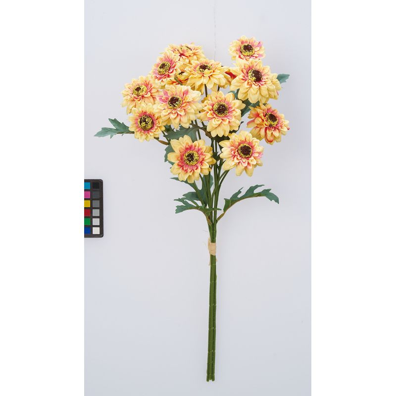 アスカ/デージーバンチ（1束3本） ゴールドイエロー/A-34555-40Y 造花（アーティフィシャルフラワー） 造花 花材「た行」 デージー