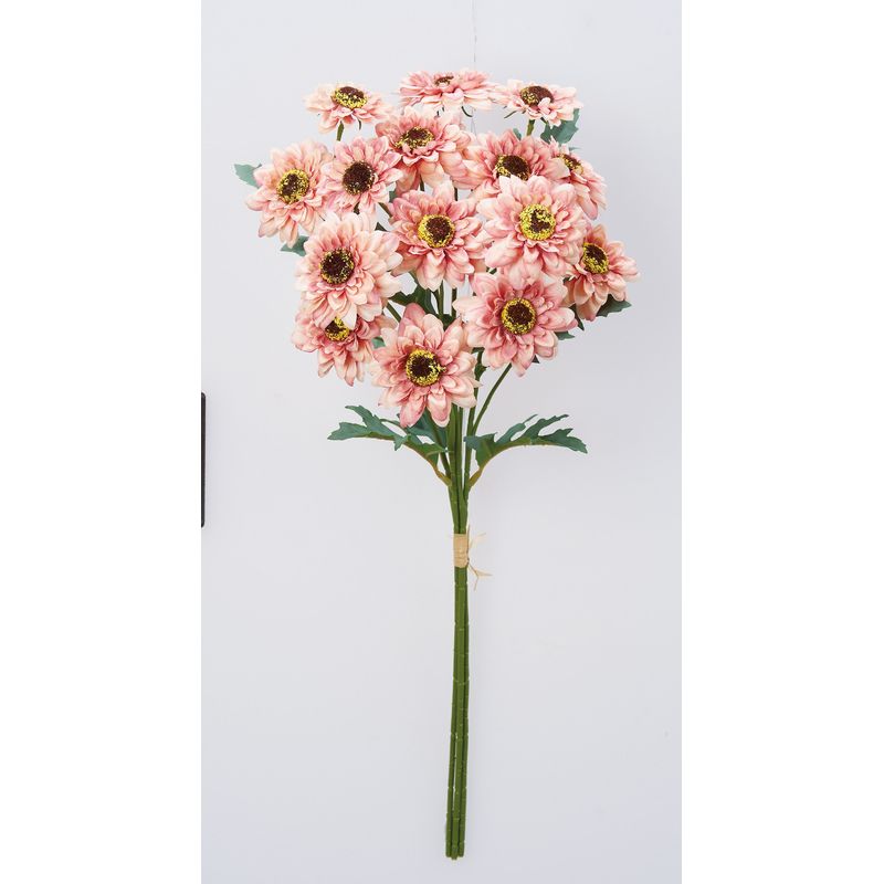 アスカ/デージーバンチ（1束3本） クリームモーブ/A-34555-55C 造花（アーティフィシャルフラワー） 造花 花材「た行」 デージー