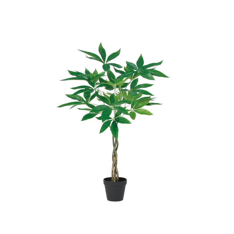 【人工観葉植物】アスカ/パキラ（ポット付） グリーン/A-51064-51A【01】 造花（アーティフィシャルフ..
